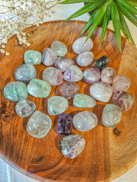 Rainbow Fluorite Tumble