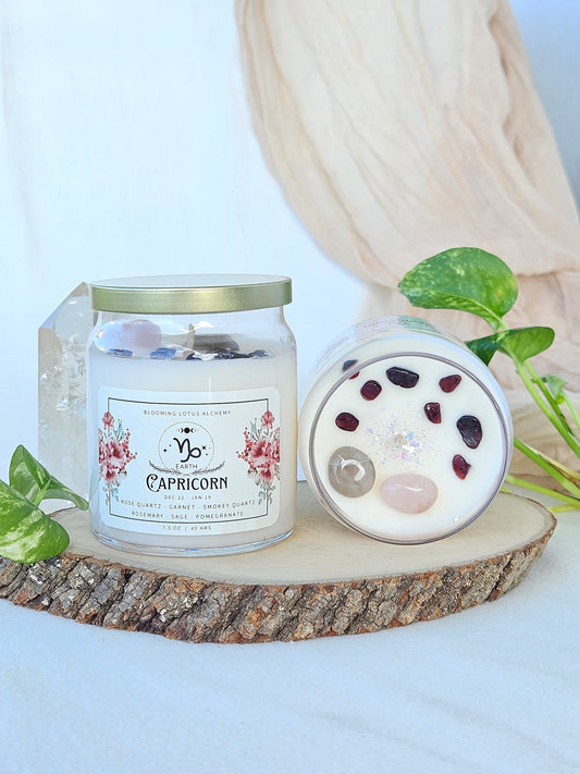 Capricorn Zodiac Candle
