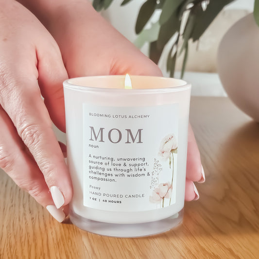 Peony Petals Candle