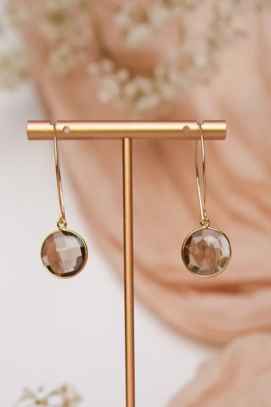 Smokey Quartz Earrings
