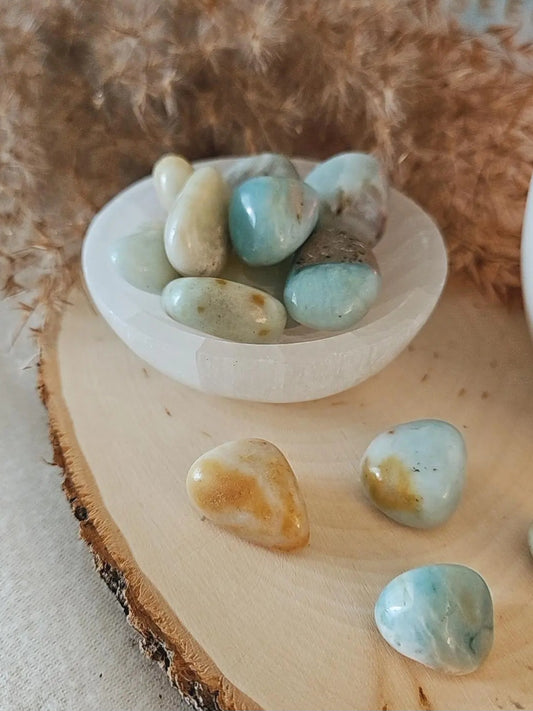 Amazonite Tumble 2 pcs.