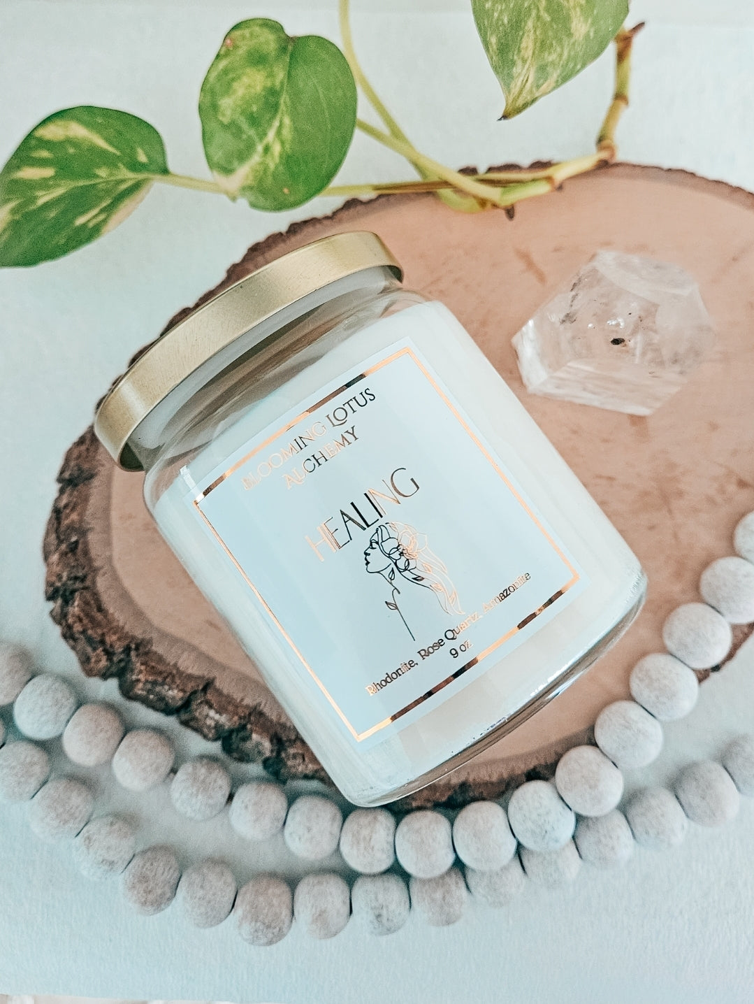 Healing Intention Candle