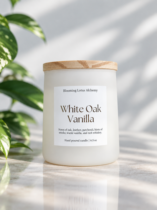 White Oak Vanilla Candle