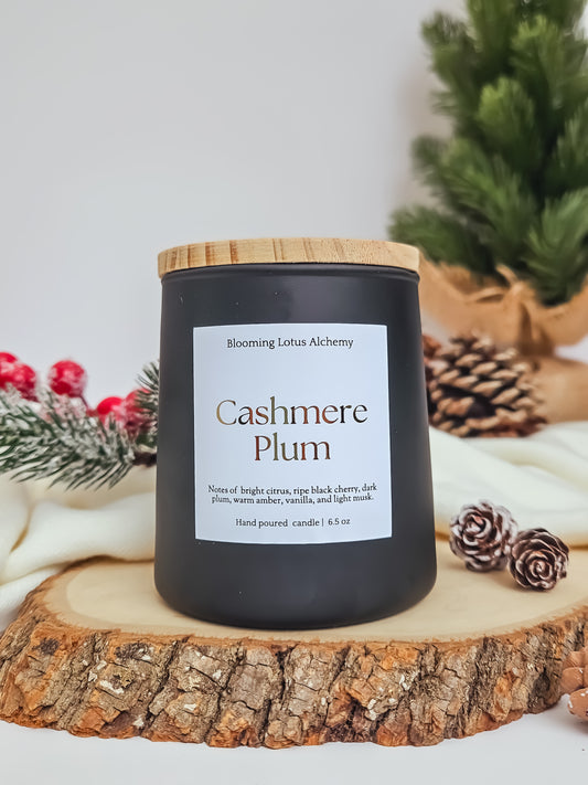 Cashmere Plum Candle
