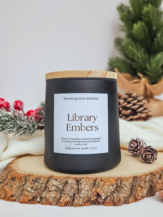 Library Embers Candle