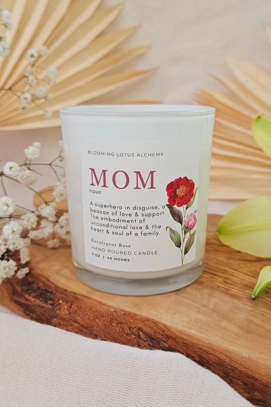 Eucalyptus Rose Candle