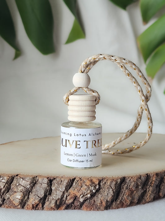 Olive Leaf Car Diffuser