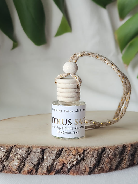 Citrus Sage Car Diffuser