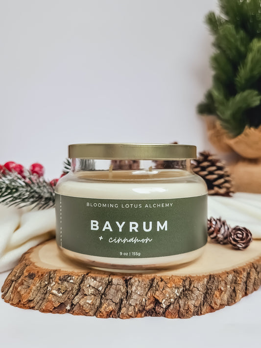 Bayrum + Spice Candle