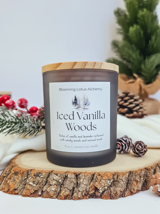 Iced Vanilla Woods Candle