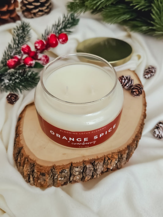 Orange Cranberry Spice Candle