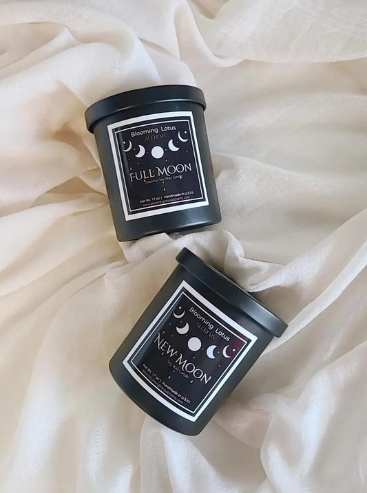 Moon Candle Collection - bloominglotusalchemy