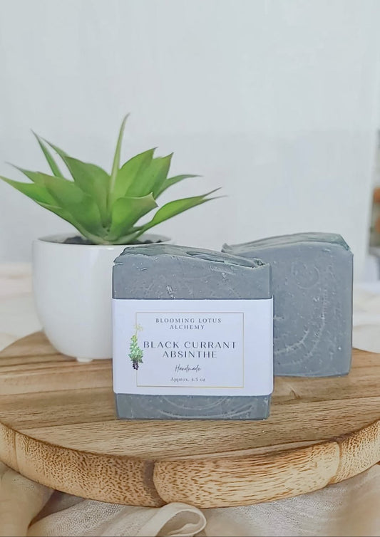 Black Currant Absinthe Soap - bloominglotusalchemy
