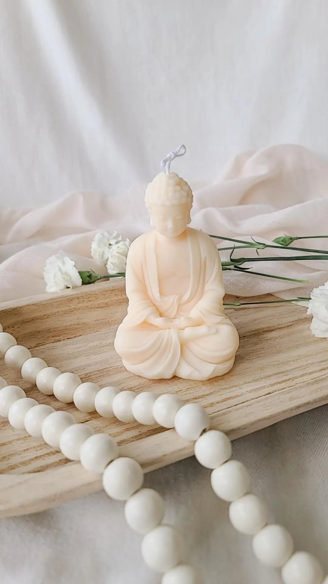 Lotus Flower Candle – Buddha And The Bees