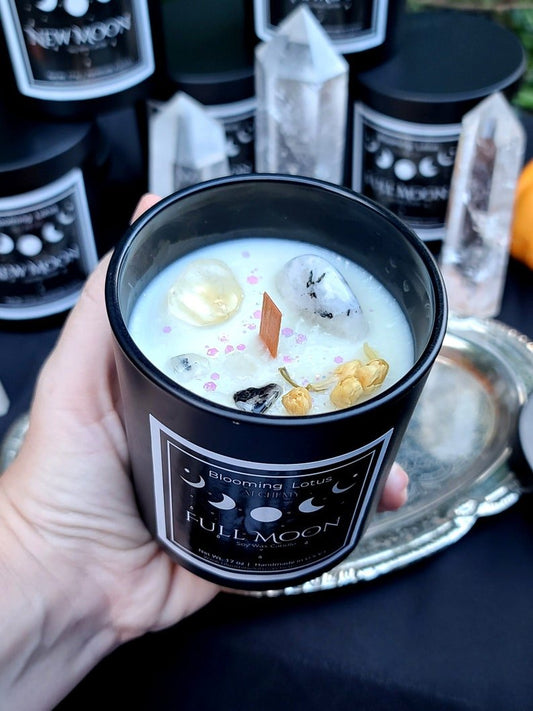 Moon Candle Collection - bloominglotusalchemy