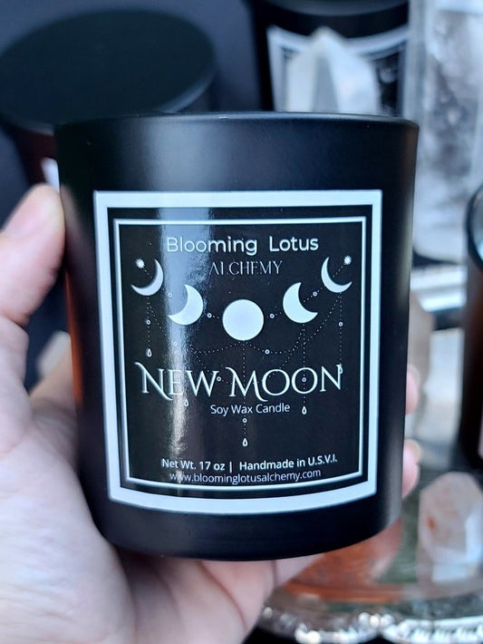 Moon Candle Collection - bloominglotusalchemy