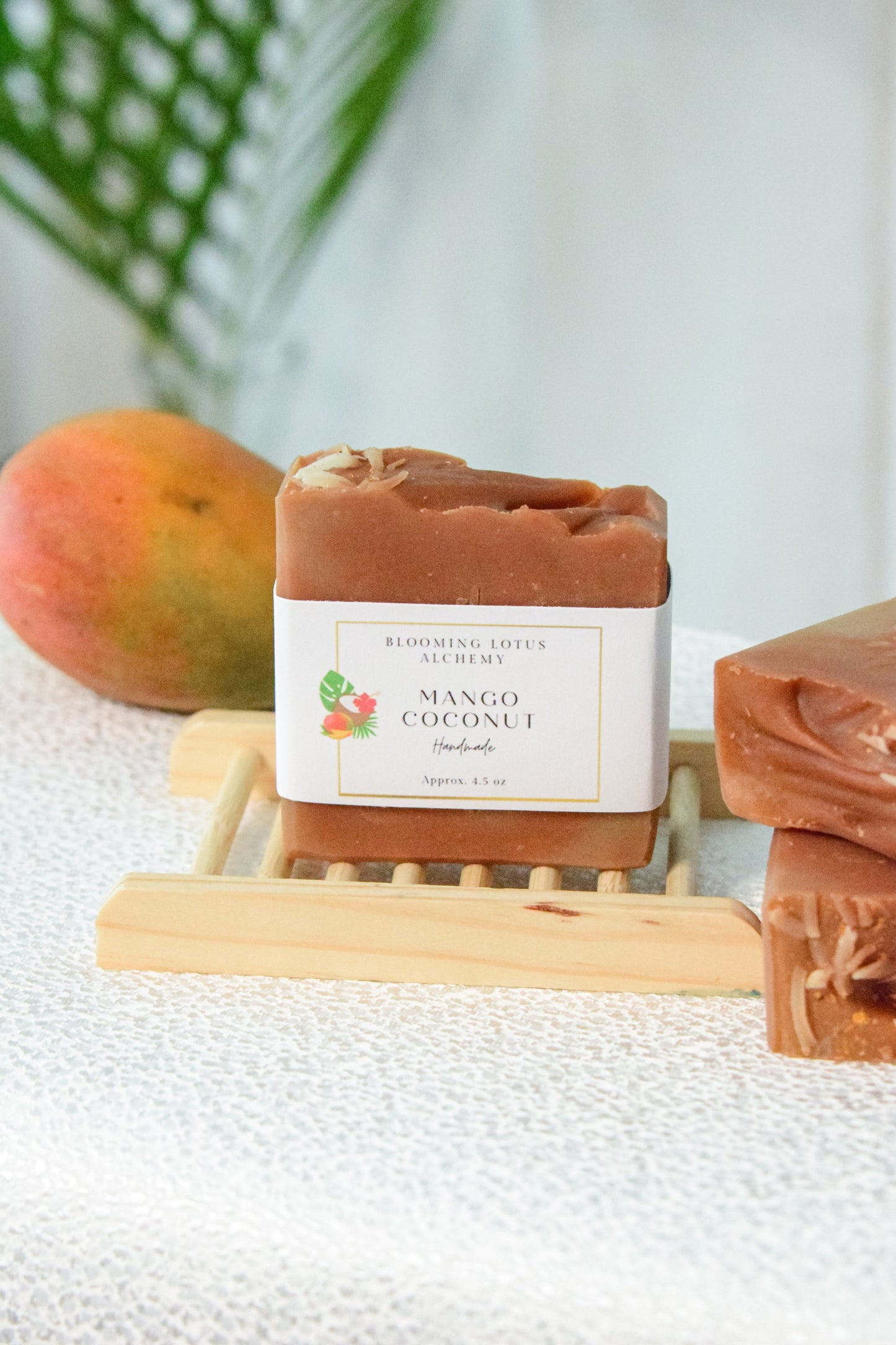 Mango Coconut Soap - bloominglotusalchemy