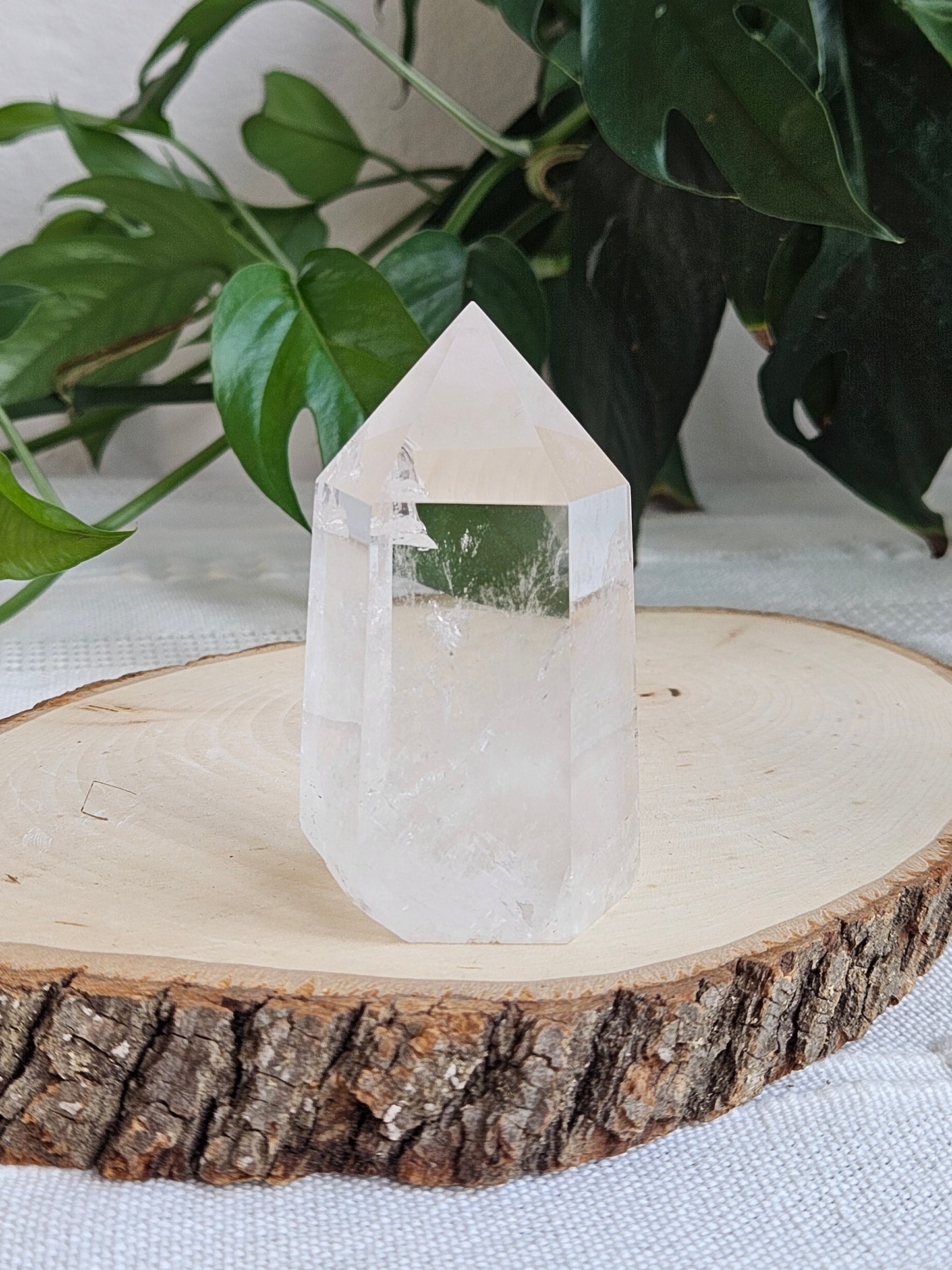 Clear Quartz Tower