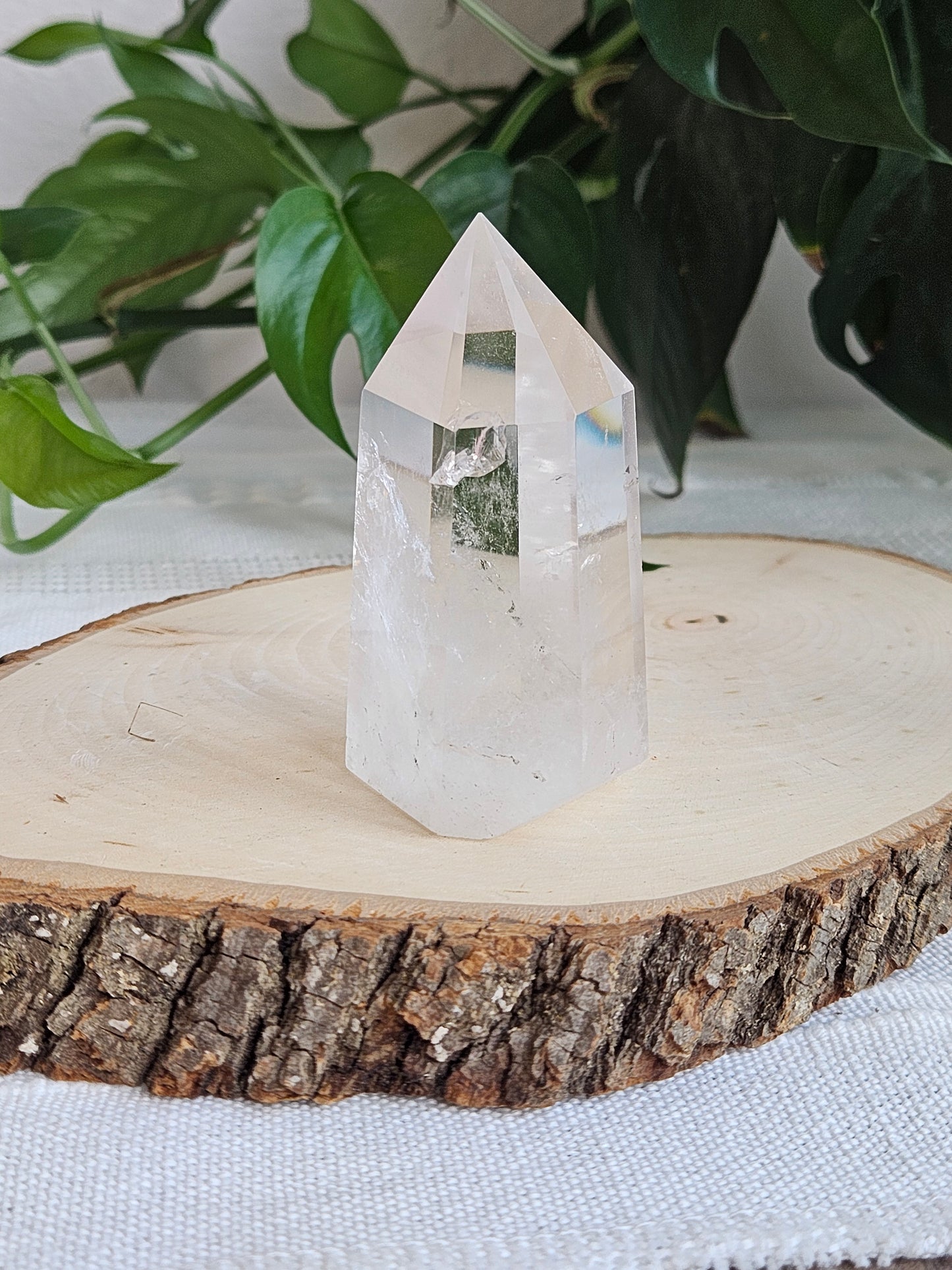 Clear Quartz Tower