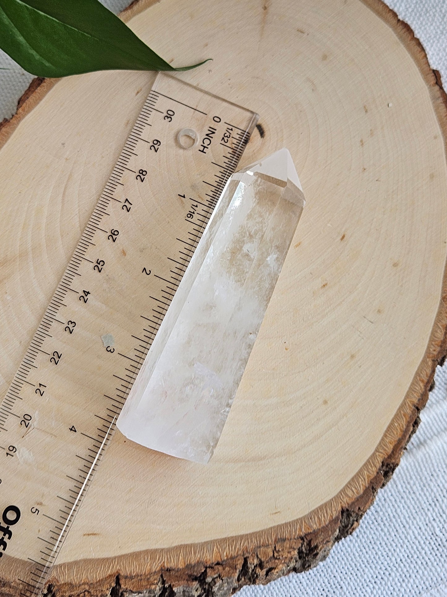 Clear Quartz Tower