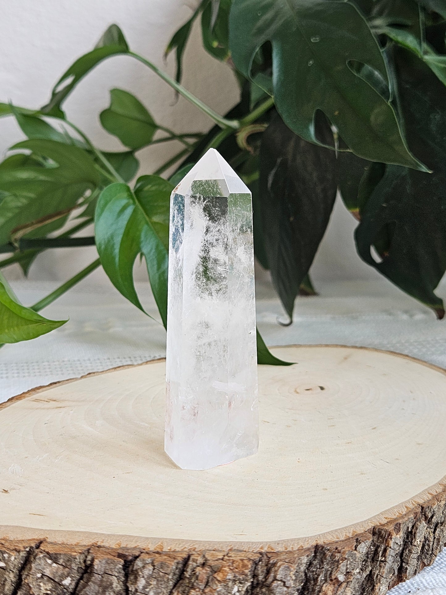 Clear Quartz Tower