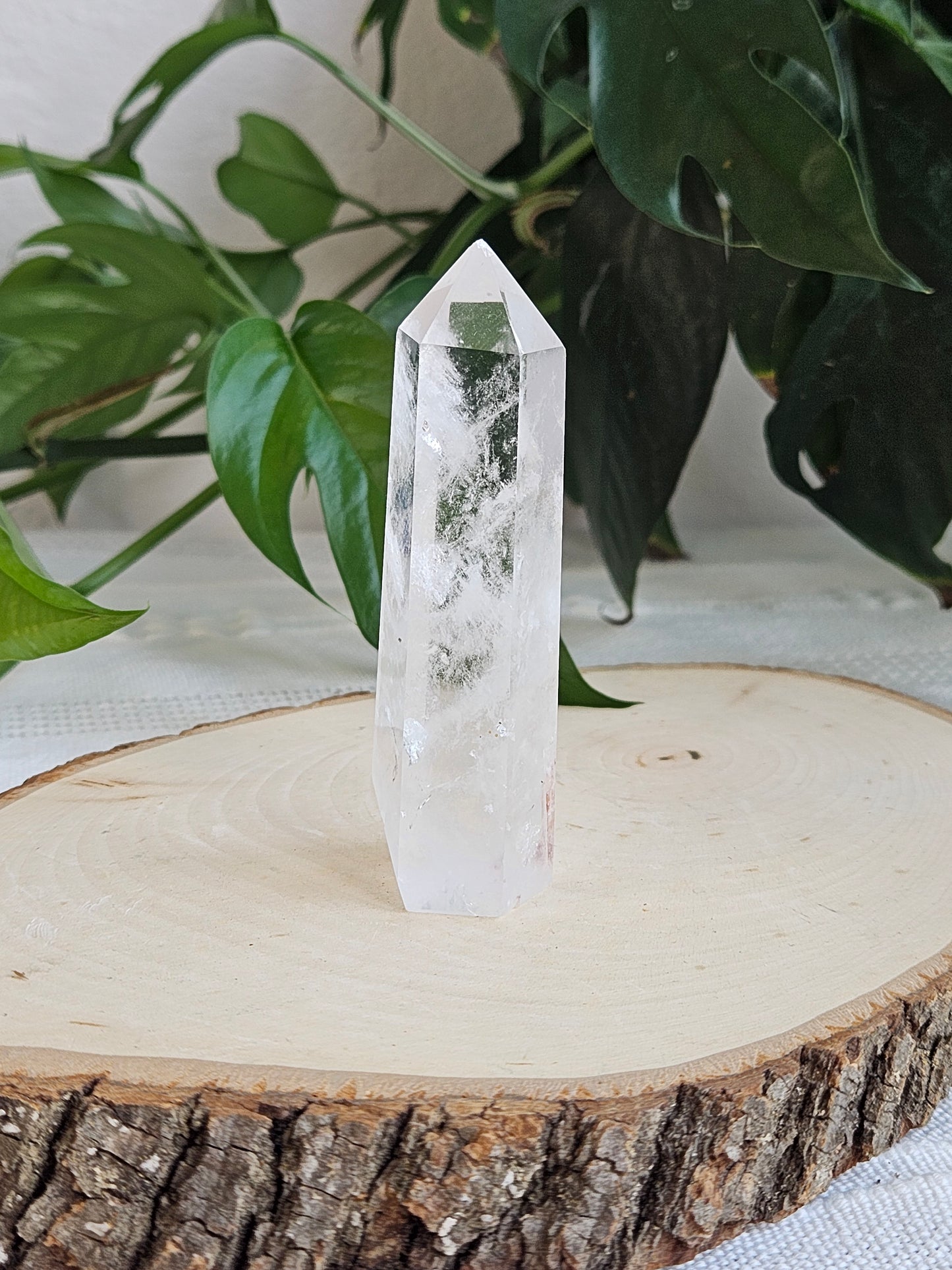 Clear Quartz Tower