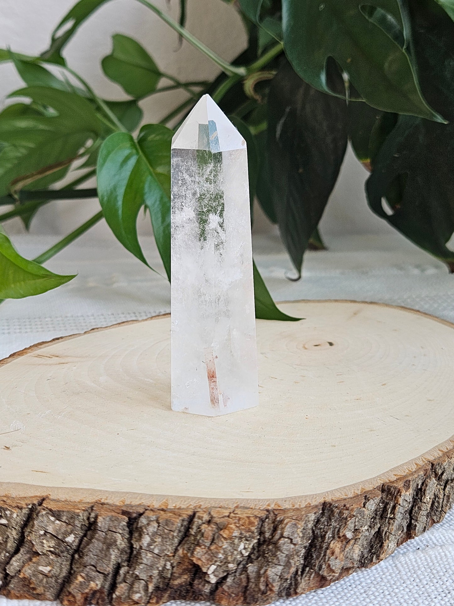 Clear Quartz Tower