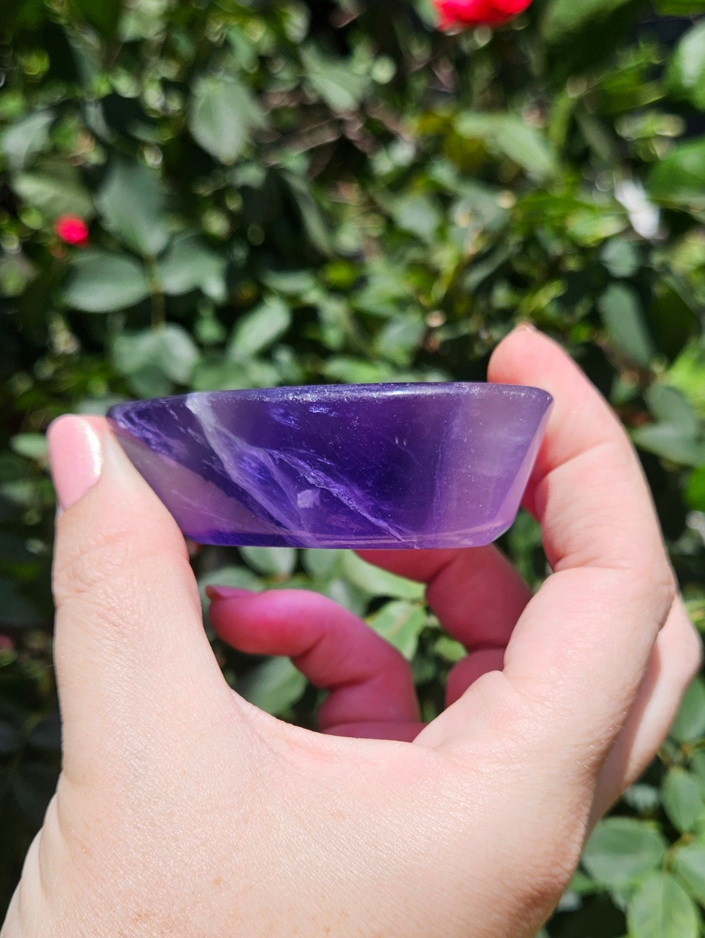 Rainbow Fluorite Heart Bowl