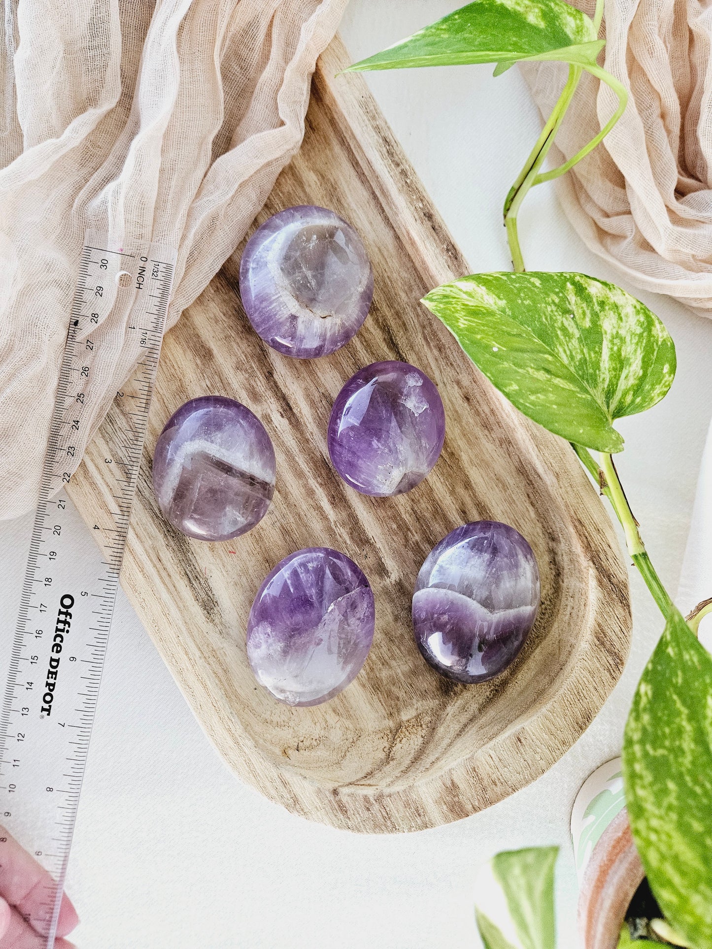 Amethyst Palmstone