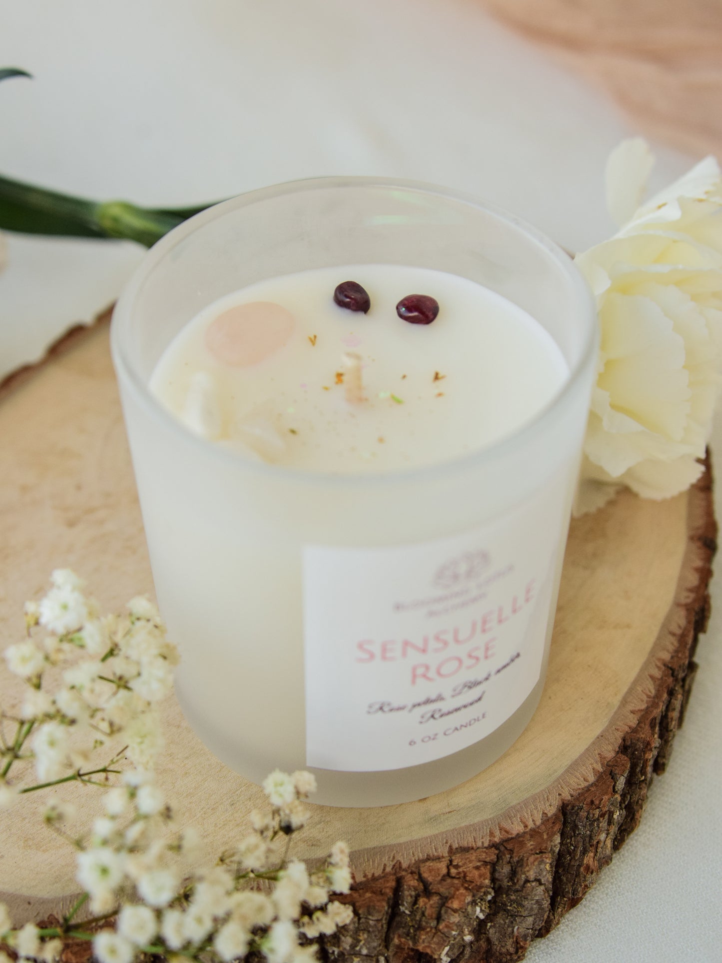 Sensuelle Rose Candle