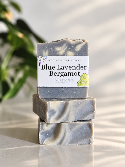 Blue Lavender Bergamot Soap