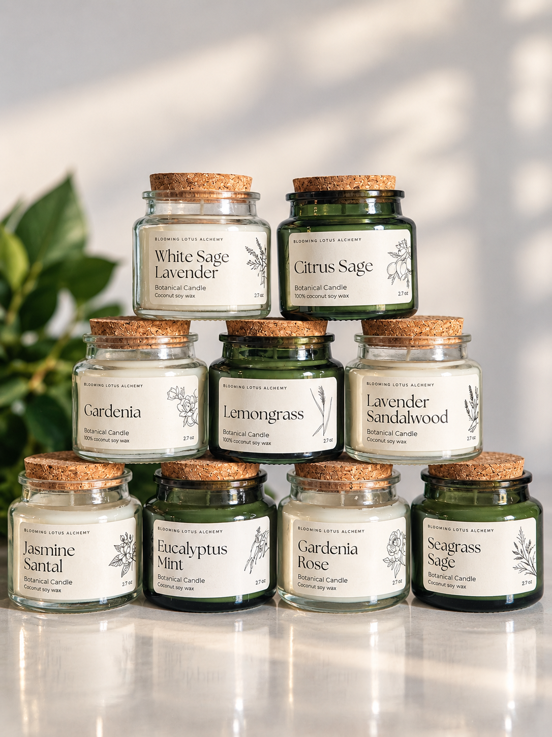 Botanical Candle