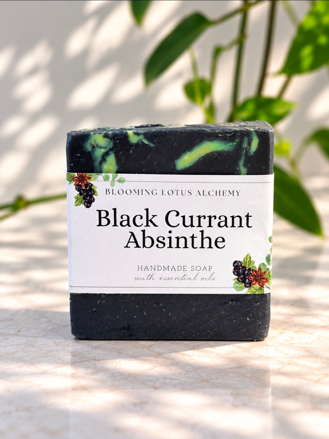 Black Currant Absinthe Soap