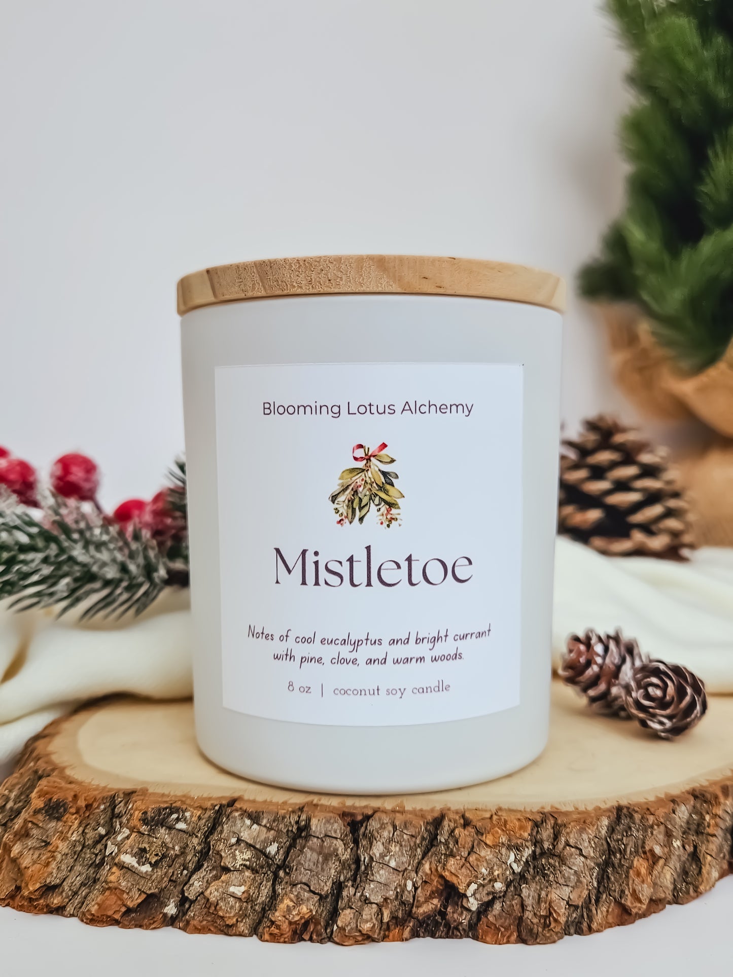 Mistletoe Candle