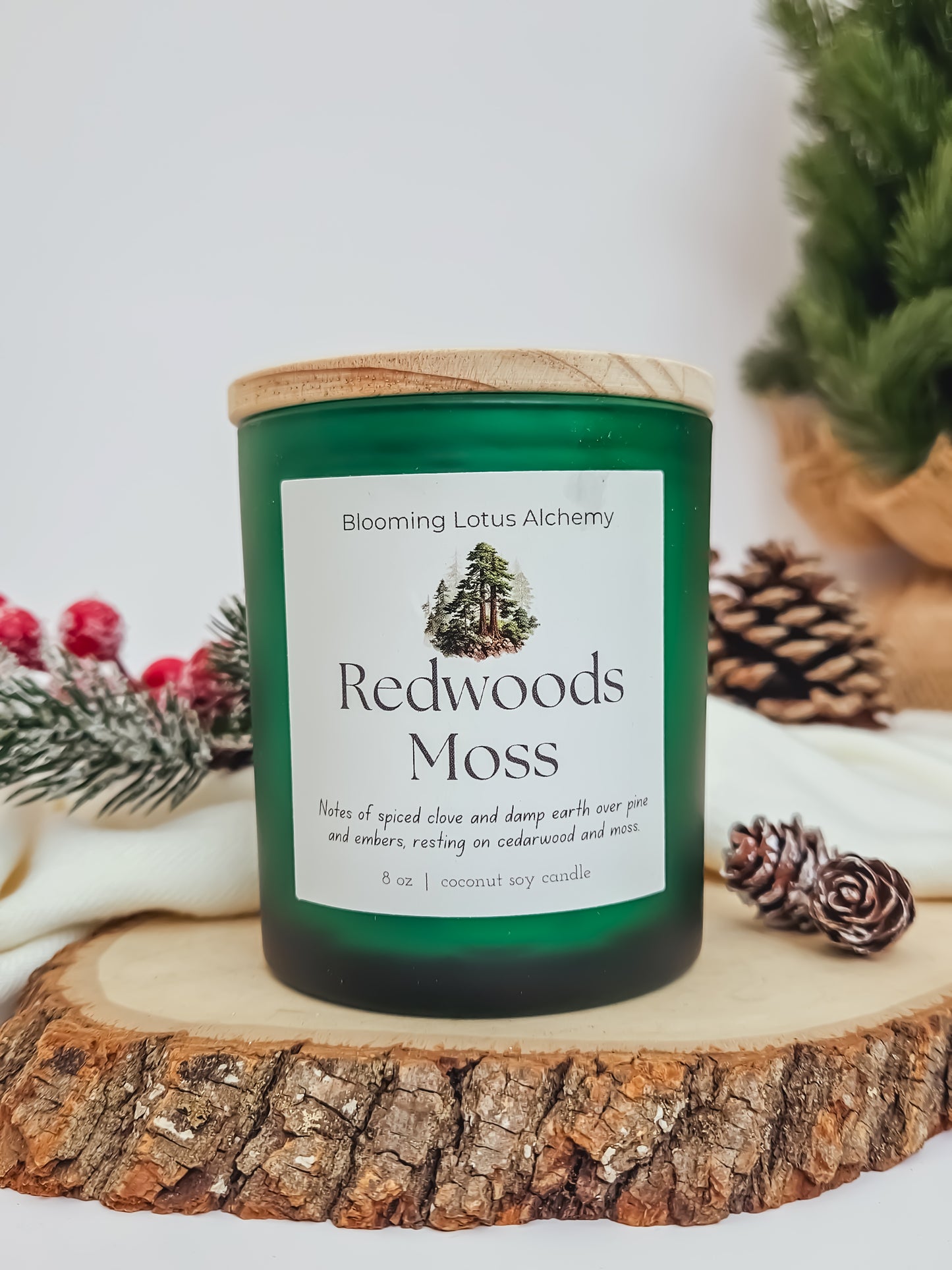 Redwoods Moss Candle