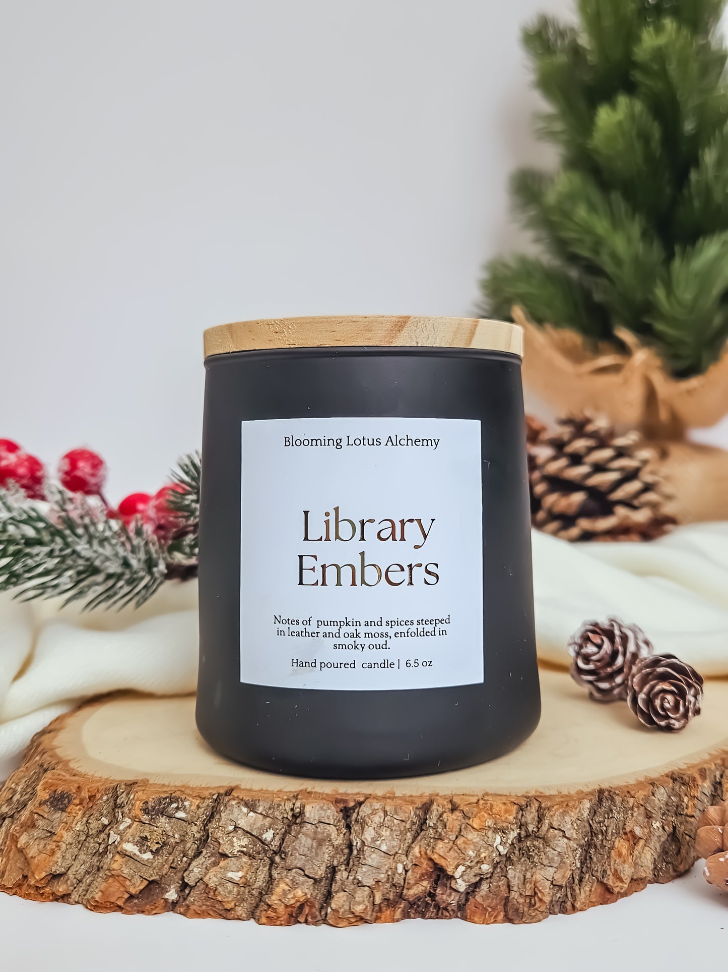 Library Embers Candle