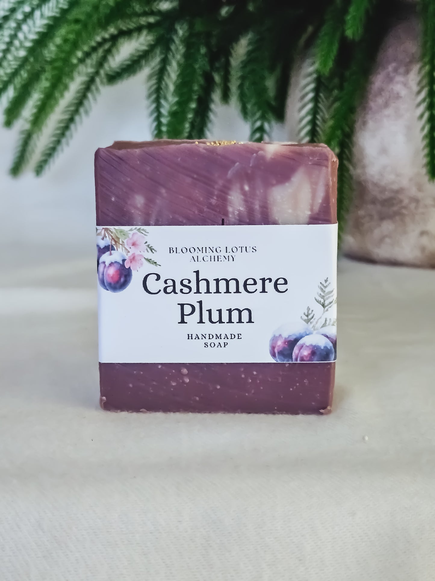 Cashmere Plum Soap