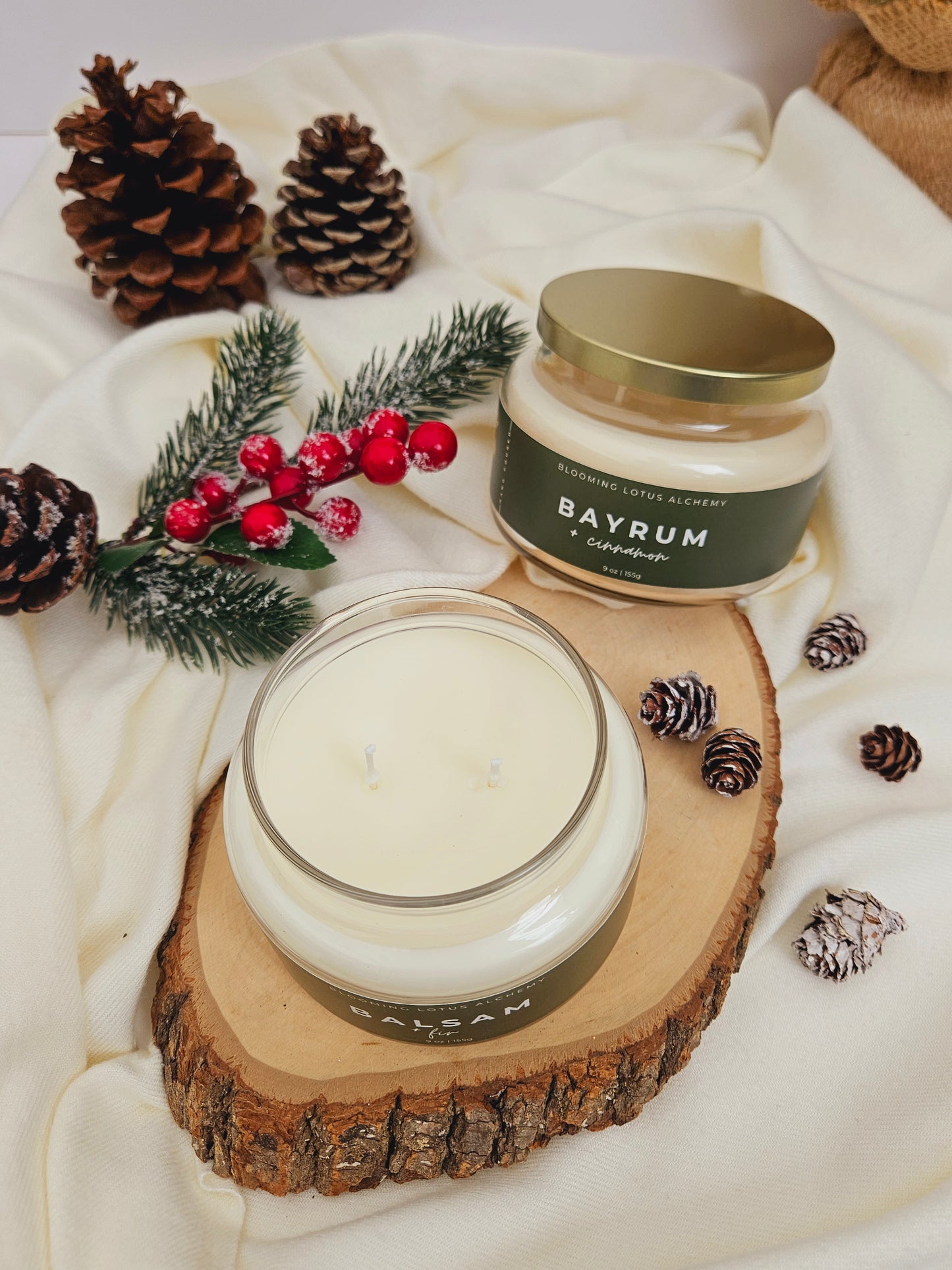 Bayrum + Spice  Candle