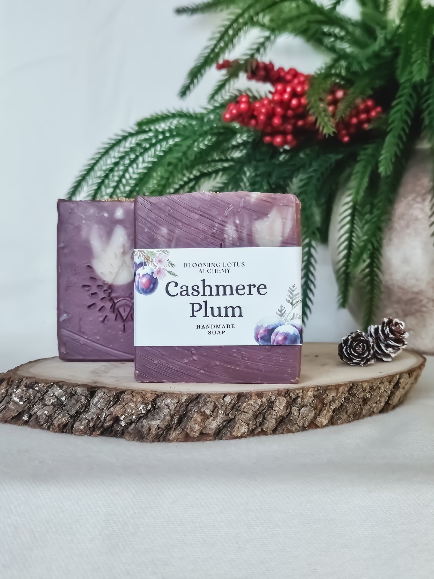 Cashmere Plum Soap