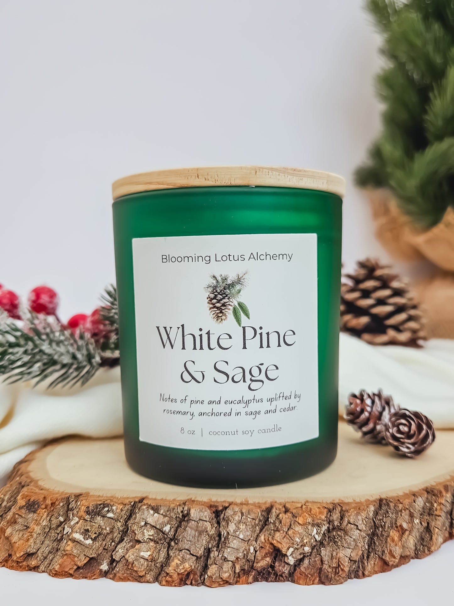 White Pine & Sage Candle