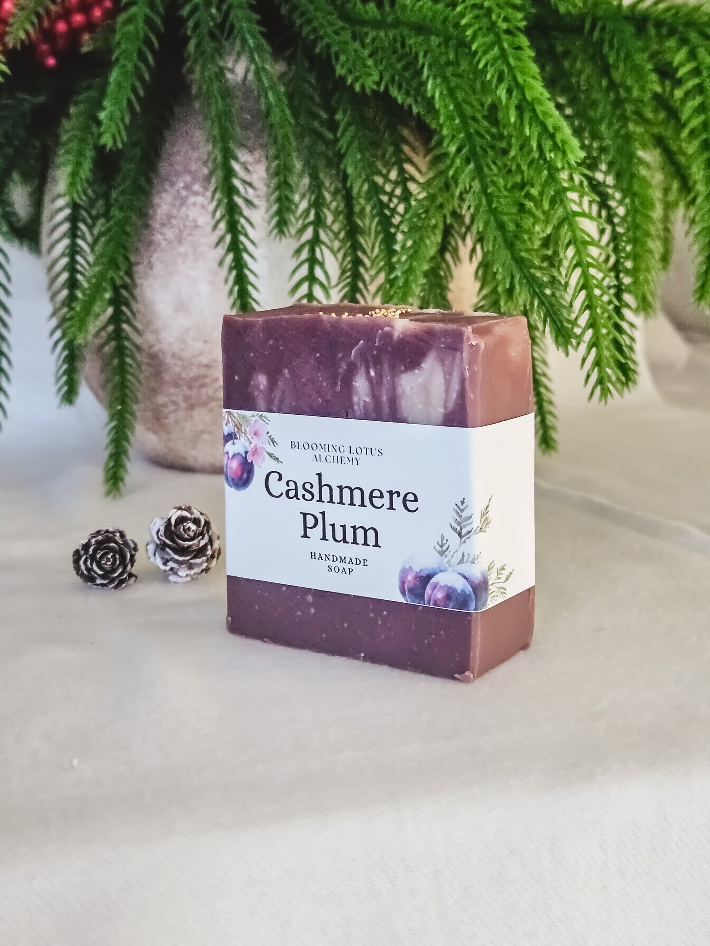 Cashmere Plum Soap