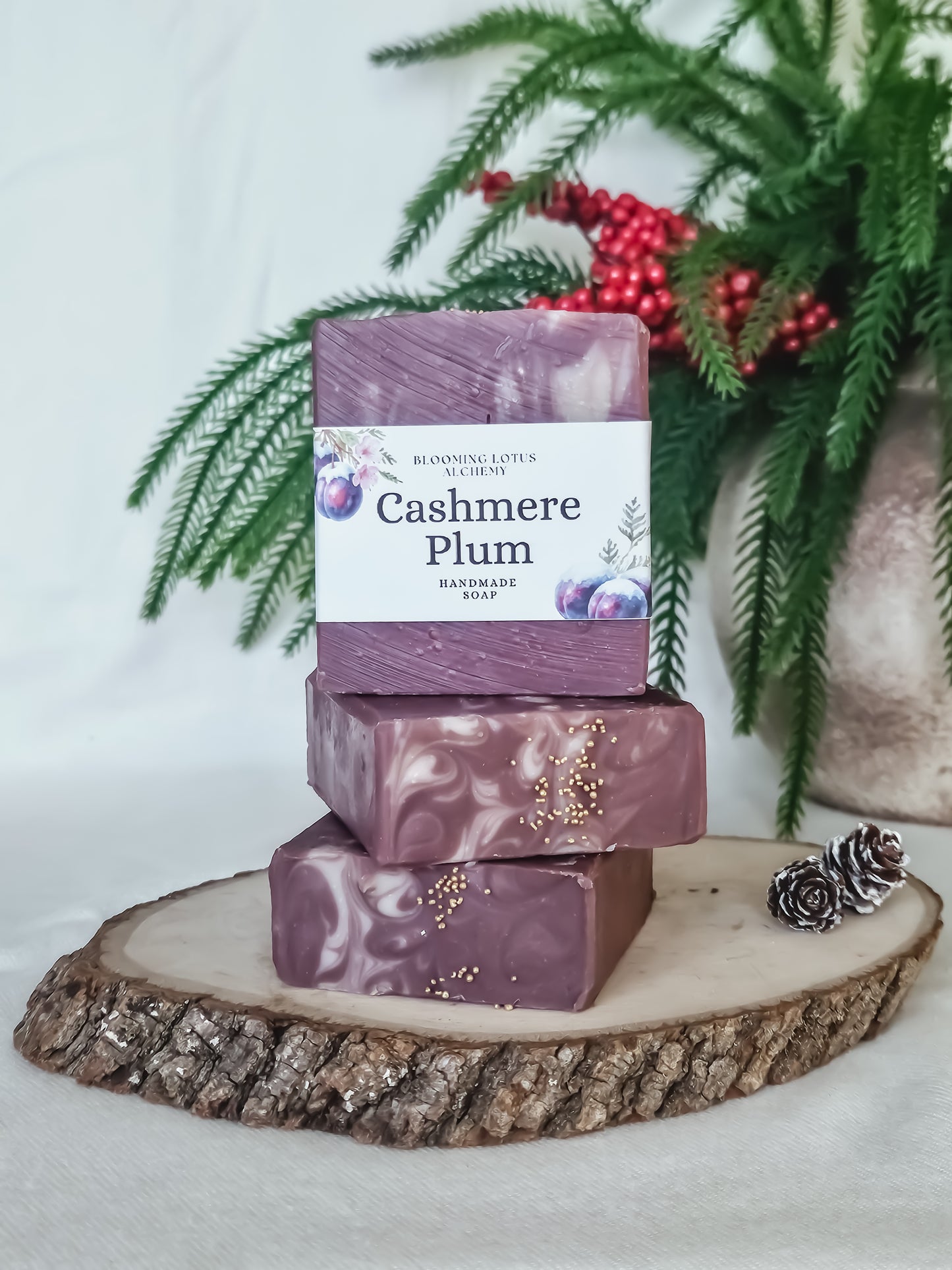Cashmere Plum Soap