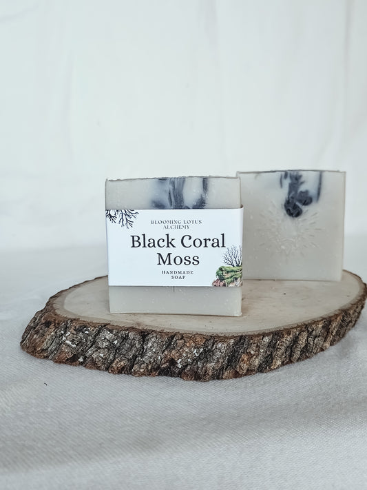 Black Coral Moss Soap