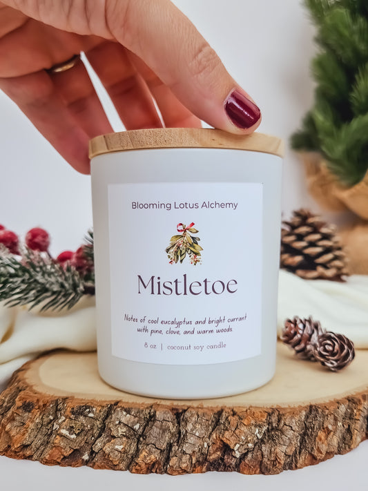 Mistletoe Candle
