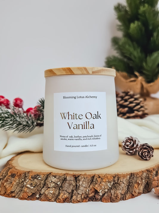 White Oak Vanilla Candle