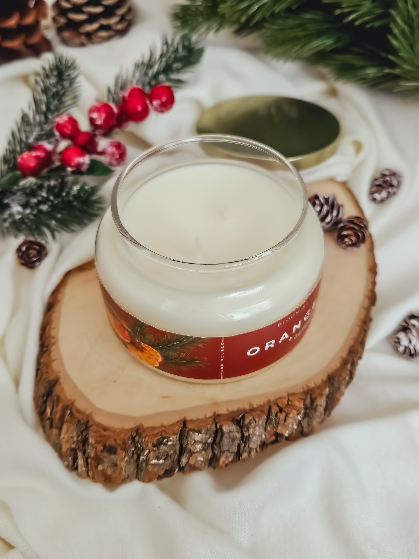 Orange Cranberry Spice Candle