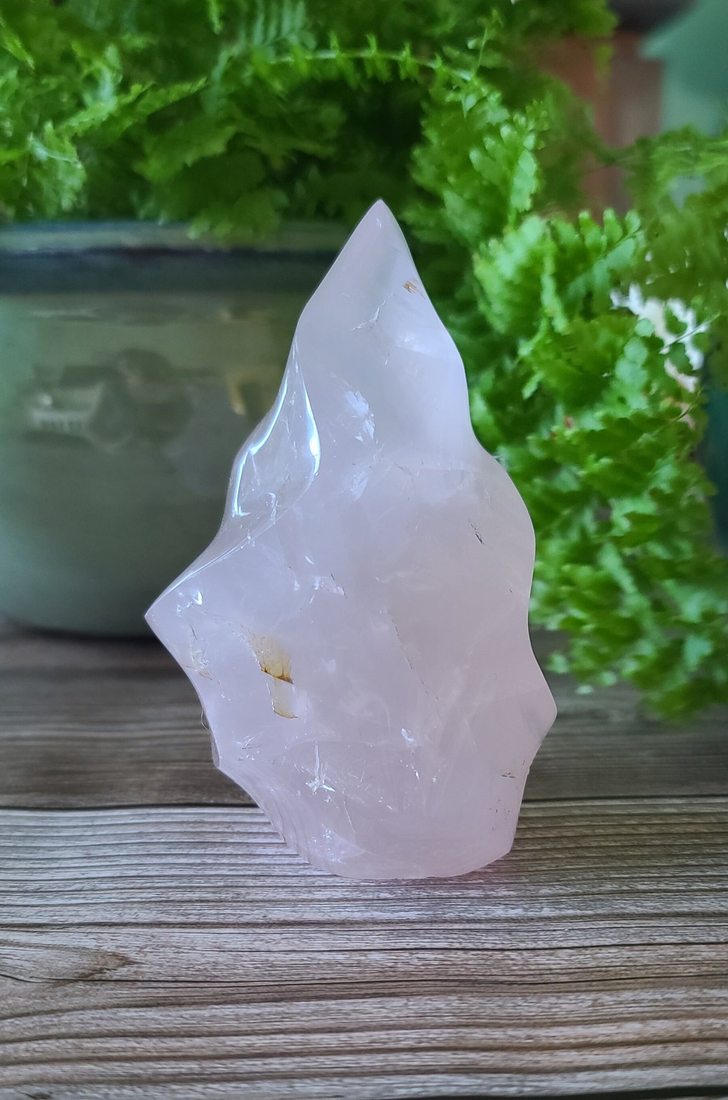 Rose Quartz Flame - bloominglotusalchemy