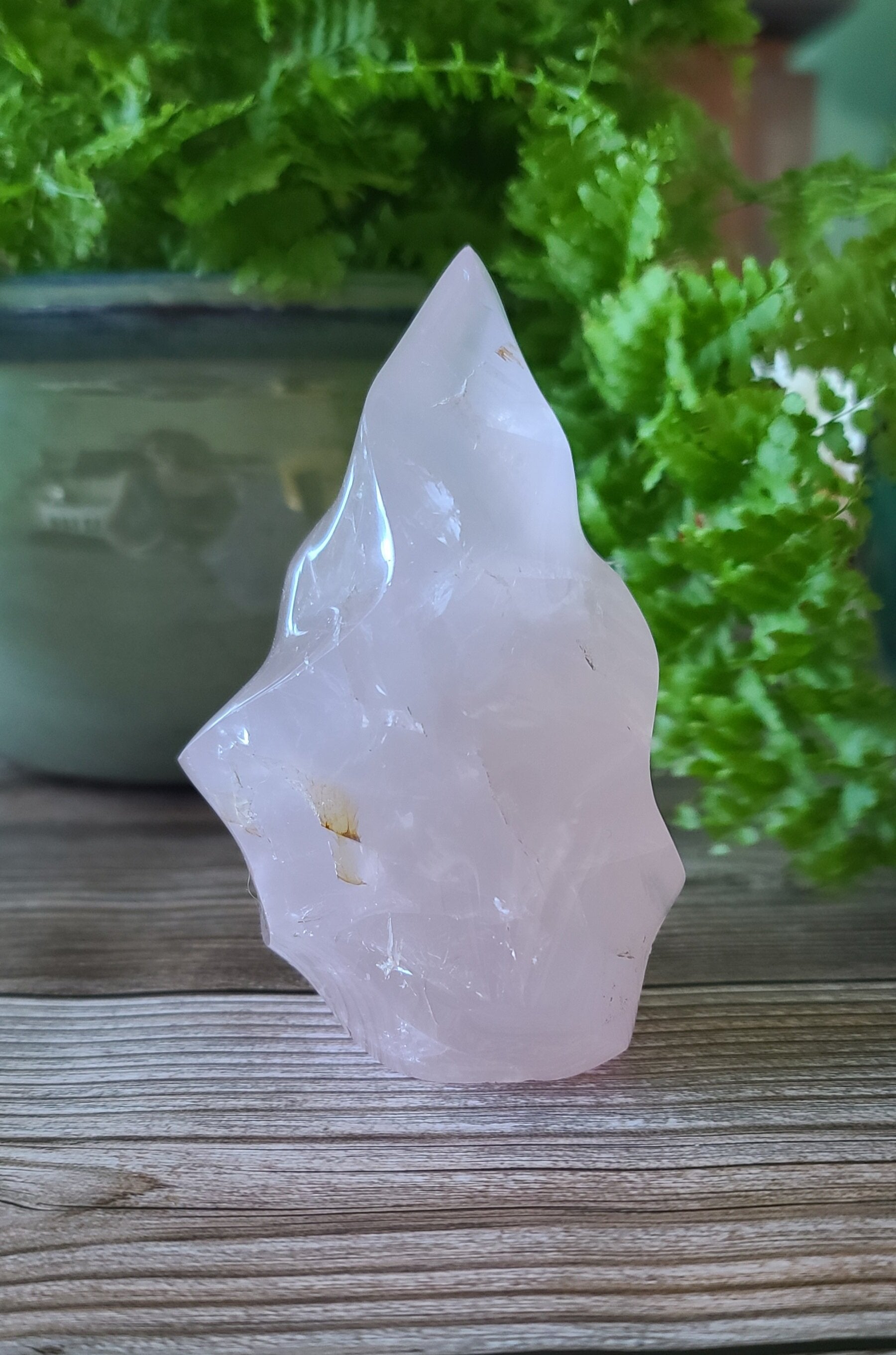 Rose Quartz Flame - bloominglotusalchemy