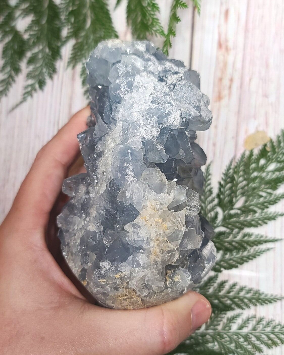 Celestite Geodes - bloominglotusalchemy