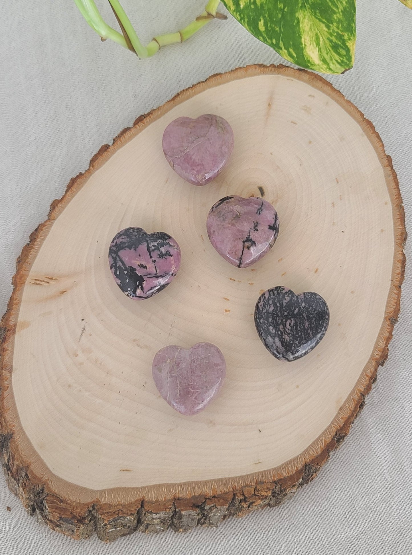 Rhodonite Heart